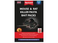 Rentokil Mouse & Rat Killer Pasta Bait (Sachets 5)