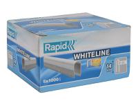 Rapid 36/14 14mm DP x 5m White Staples (Box 1000 x 5)