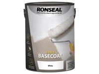 Ronseal 3-in-1 Basecoat White 5 litre