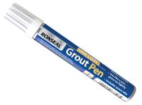 Ronseal One Coat Grout Pen Brilliant White 7ml