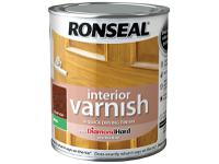 Ronseal Interior Varnish Quick Dry Matt Dark Oak 250ml