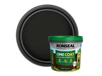 Ronseal One Coat Shed & Fence Protector Tudor Black 5L 10400