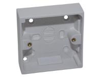 SMJ Pattress Box Single 19mm Trade Pack