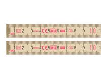STANLEY® Wooden Folding Rule 2m