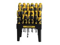 STANLEY® 062142 Screwdriver Set in Rack, 26 Piece