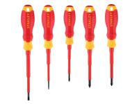 STANLEY® VDE Screwdriver Set, 5 Piece