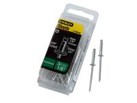 STANLEY® 1-PAA48 Aluminium Rivets Long 3 x 12mm Pack of 15