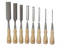 STANLEY® Sweetheart Socket Chisel Set, 8 Piece: 3 6 8 12 15 18 25 & 32mm