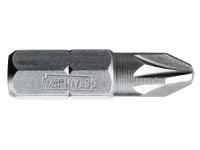 STANLEY® Pozidriv Bits PZ2 x 25mm (Box 25)