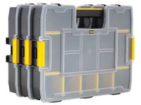 STANLEY® SORTMASTER™ Junior Stackable Organiser Bonus Triple Pack