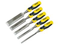 STANLEY® DYNAGRIP™ Bevel Edge Chisel with Strike Cap Set, 5 Piece