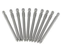STANLEY® Pozidriv Power Bits PZ2 x 100mm (Box 10)