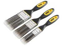 STANLEY® DYNAGRIP™ Synthetic Brush Pack Set of 3 25 38 & 50mm