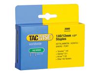 Tacwise 140 Heavy-Duty Staples 12mm (Type T50 G) (Pack 2000)
