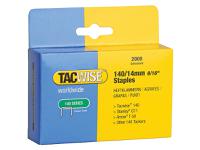 Tacwise 140 Heavy-Duty Staples 14mm (Type T50 G) (Pack 2000)