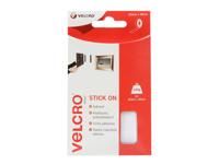 VELCRO® Brand Stick On Tape White 20mm x 50cm 60224