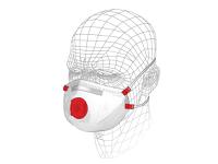 Vitrex Premium Valved Multipurpose Respirator P3 (Pack 3)