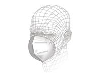 Vitrex Fold Flat Respirator P1 (Pack 3)