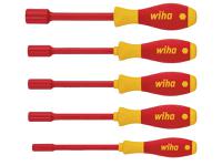 Wiha SoftFinish® electric Hex Nut Driver Set, 5 Piece