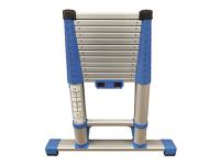 Zarges Compactstep L Telescopic Ladder & Stabiliser Bar 3.2m