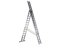 Zarges D-Rung Combination Ladder 3-Part 3 x 14 Rungs