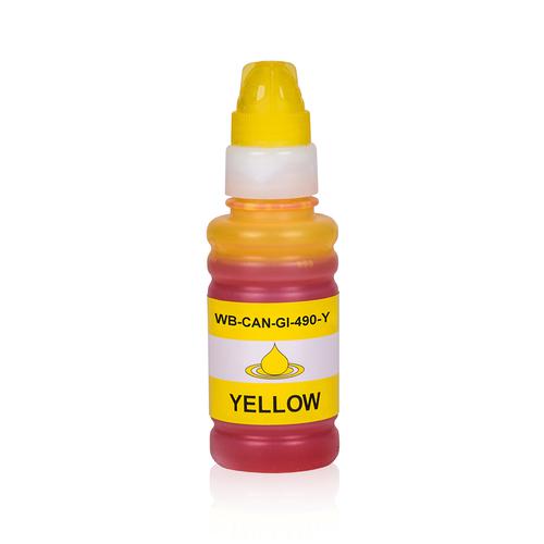 Compatible Canon Inkjet GI490Y 0666C001 Yellow 70ml *7-10 day lead*