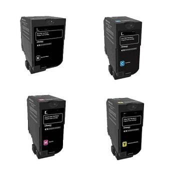 Compatible Lexmark 24B6720 Black Colour Laser Toner 20000 Page Yield