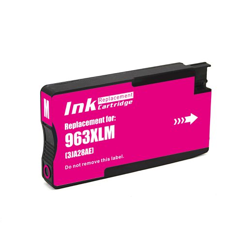 Compatible HP 963XL 3JA28AE Magenta Ink Tank Cartridge 1600 Page Yield Not compatible with HP Plus