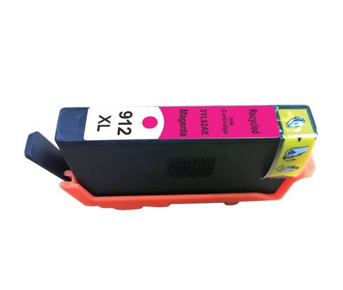 Compatible HP 912XL 3YL82AE Magenta Ink Tank Cartridge 825 Page Yield Not compatible with HP Plus