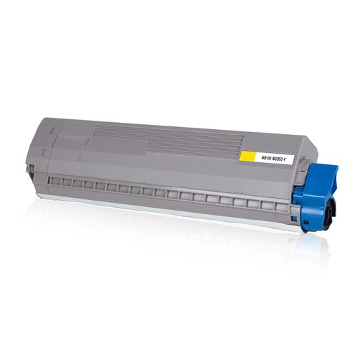 Compatible OKI Toner 45862837 Yellow 7300 Page Yield