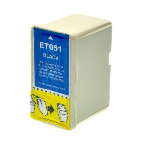 Compatible Epson Inkjet T0511 C13T05114010 Black 29ml 