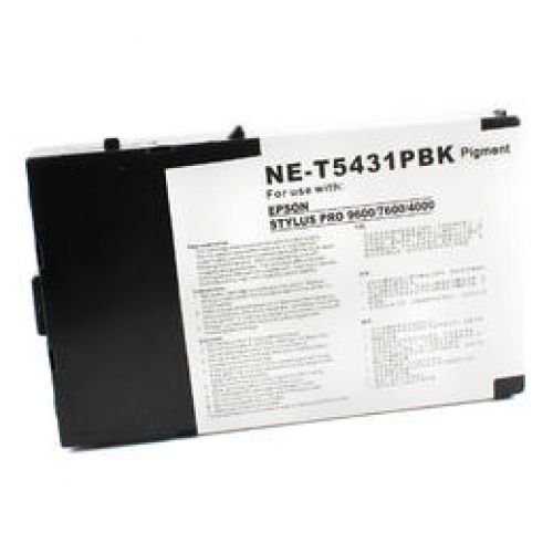 Compatible Epson C13T543100 T5431 Black 110ML Page Yield