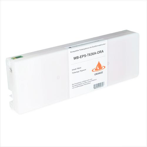 Compatible Epson Inkjet T636A C13T636A00 Orange 700ml