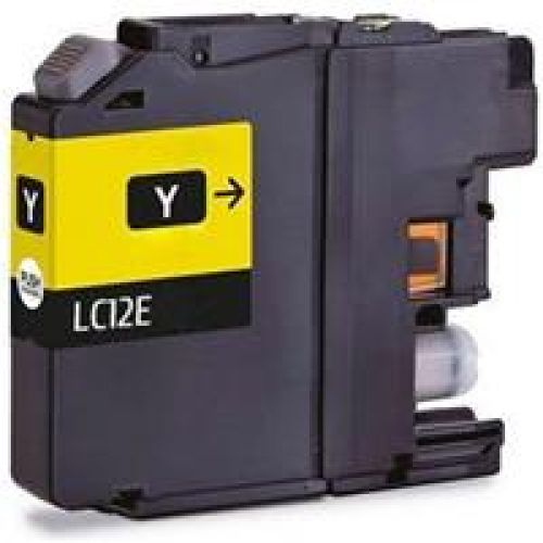 Compatible Brother LC12E Yellow 1200 Page Yield