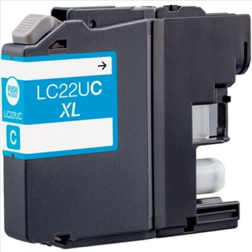 Compatible Brother LC22UXL Cyan 1200 Page Yield