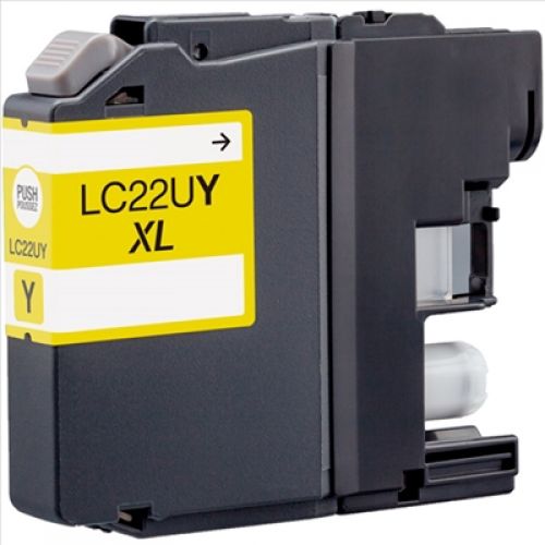Compatible Brother LC22UXL Yellow 1200 Page Yield