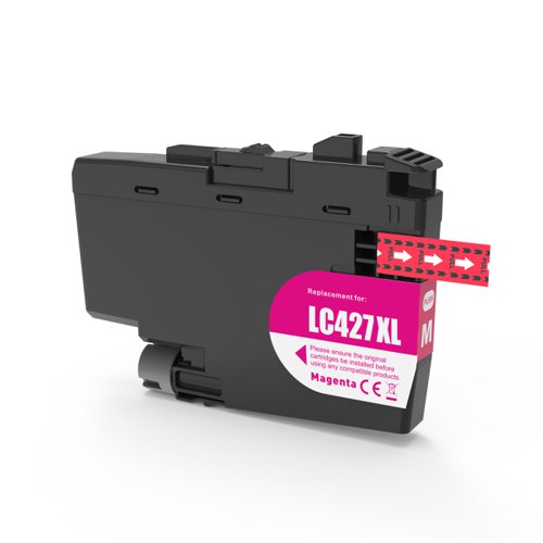 Compatible BROTHER LC427XLM Magenta Ink Tank Cartridge 5000 Page Yield 