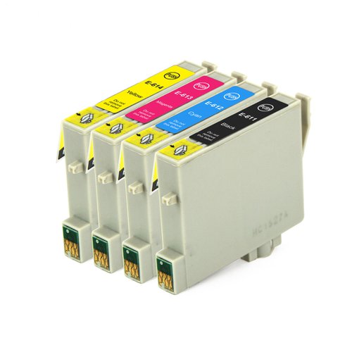 Compatible Epson T0615 Assorted Ink Tank Cartridge 250 Page Yield