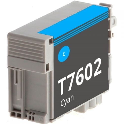 CT7602 - Compatible Epson T7602 Cyan 29.5ml