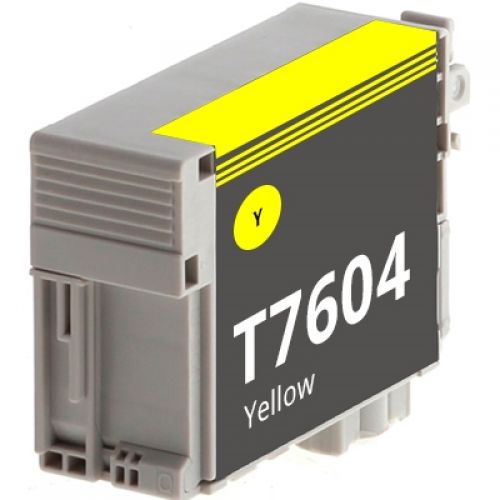 Compatible Epson T7604 Yellow 29.5ml