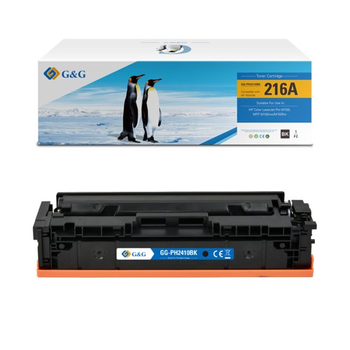 Compatible HP W2410A 216A Black Laser Toner Colour 1050 Page Yield 
