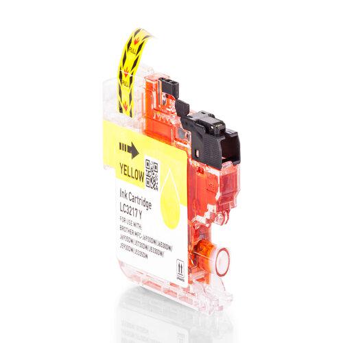 Compatible Brother LC3217Y Yellow Inkjet 550 page yield