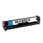 UNCHIPPED Compatible HP W2031A 415A Cyan Toner 2100 Page Yield