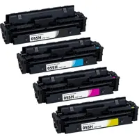 Compatible Canon 3020C002 055H New Chip Black Colour Laser Toner 7600 Page Yield 