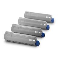 Compatible OKI Magenta 44059106 C810 C830 8000 Page Yield