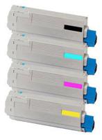 Compatible OKI Toner MC760 MC770 45396301 Yellow 6000 Page Yield
