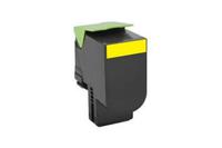 Compatible Lexmark CX310 Std Yld Yellow Toner 80C2SY0 802S 2000 Page Yield