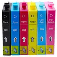 Compatible Epson C13T08034011 T0803 Magenta 460 Page Yield