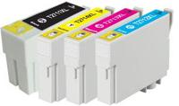 Compatible Epson C13T27114010 27XL Black 1100 Page Yield