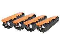 Compatible HP MultiPack CE320 128A Assorted 2000 1300 each Page Yield